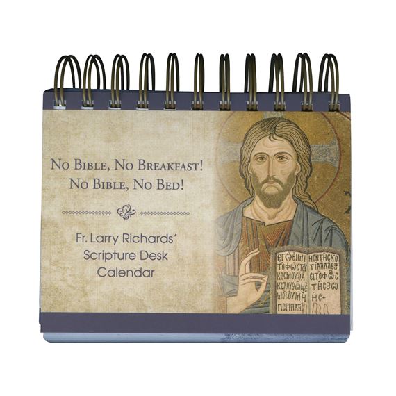 FR. LARRY RICHARDS' SCRIPTURE DESK CALENDAR