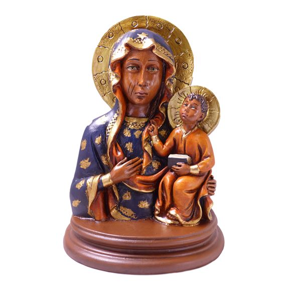 OUR LADY OF CZESTOCHOWA STATUE - 9 1/4"