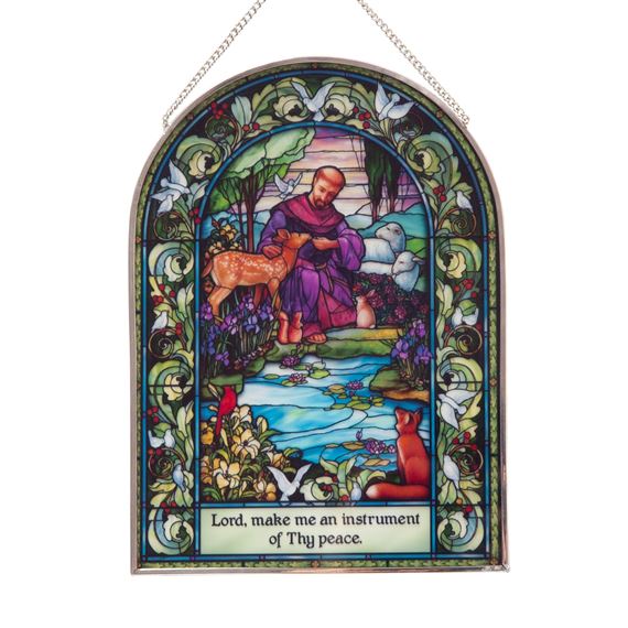 ST. FRANCIS OF ASSISI - DECORATIVE GLASS