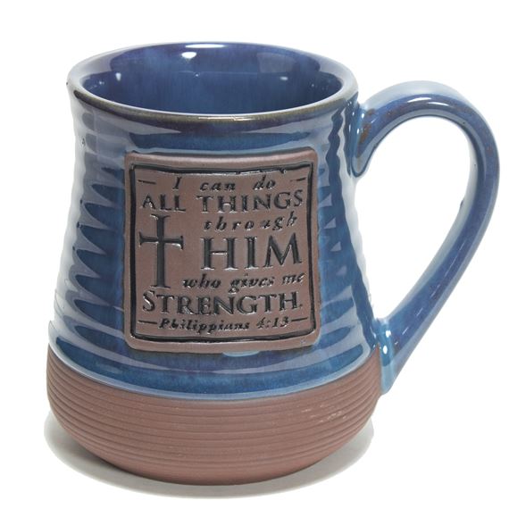 I CAN DO ALL THINGS POTTERY MUG
