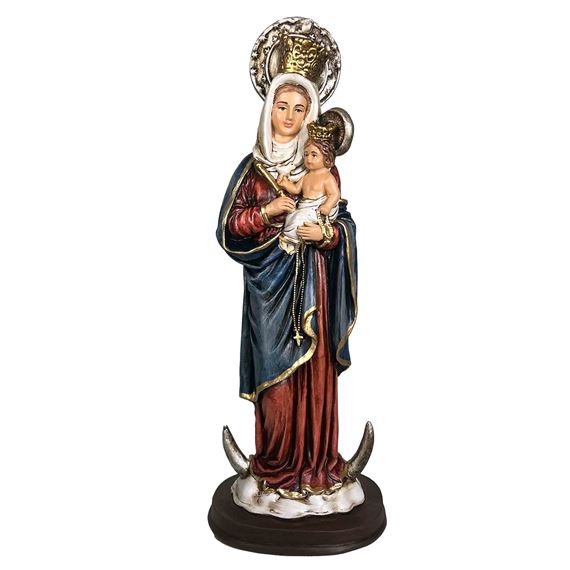 OUR LADY OF THE ROSARY STATUE - 14 1/4"