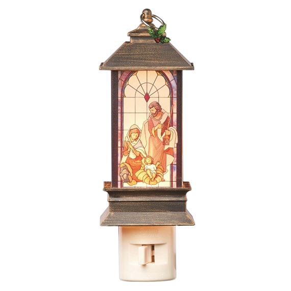 FONTANINI® HOLY FAMILY PLUG-IN NIGHT LIGHT - 6"