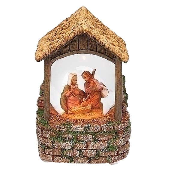 HOLY FAMILY MUSICAL LIGHTED GLOBE