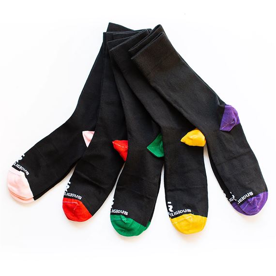LITURGICAL LIVING - ADULT CREW CUT SOCKS (SET OF 5)