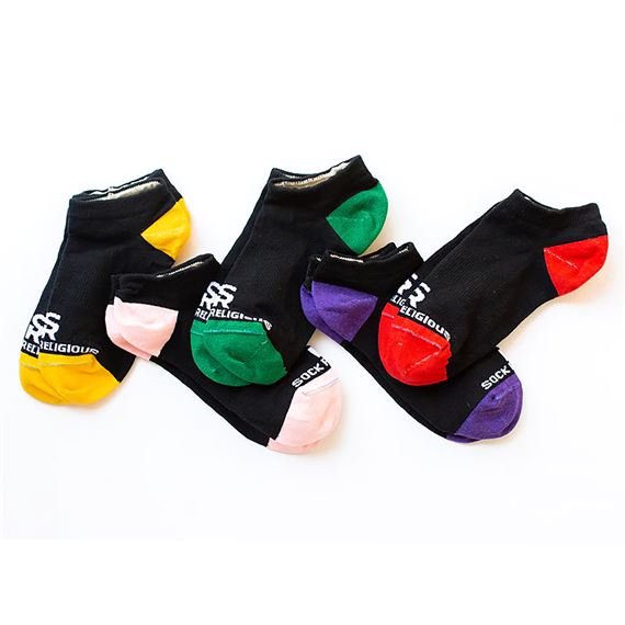LITURGICAL LIVING - ADULT ANKLE CUT SOCKS (SET OF 5)