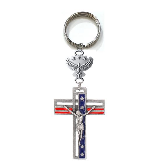 ON EAGLES' WINGS KEY CHAIN