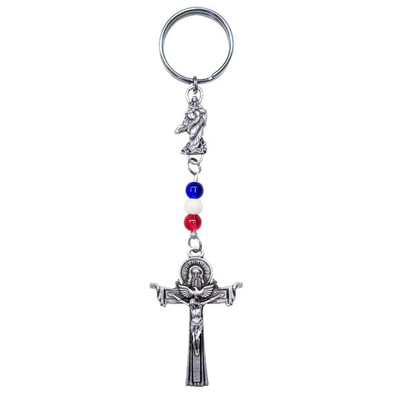 IMMACULATE CONCEPTION - PATRONESS OF THE UNITED STATES KEY CHAIN