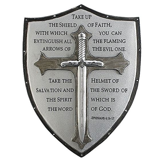 ARMOR OF GOD WALL PLAQUE