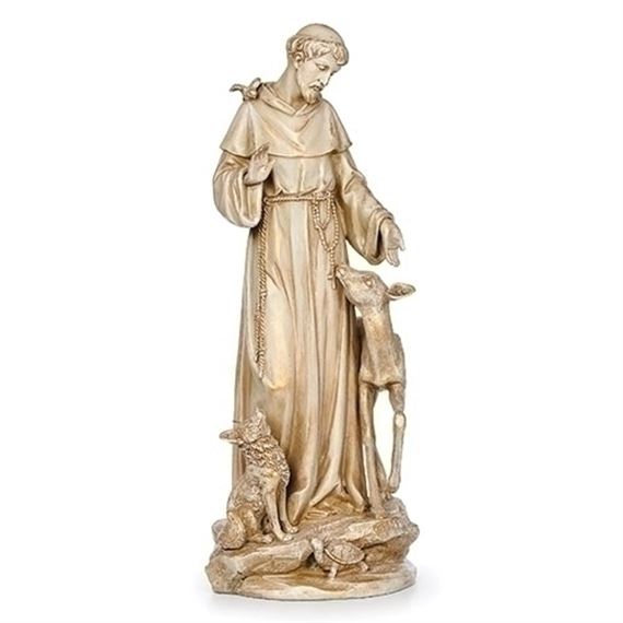 ST. FRANCIS 13 ½” STATUE - RENAISSANCE COLLECTION