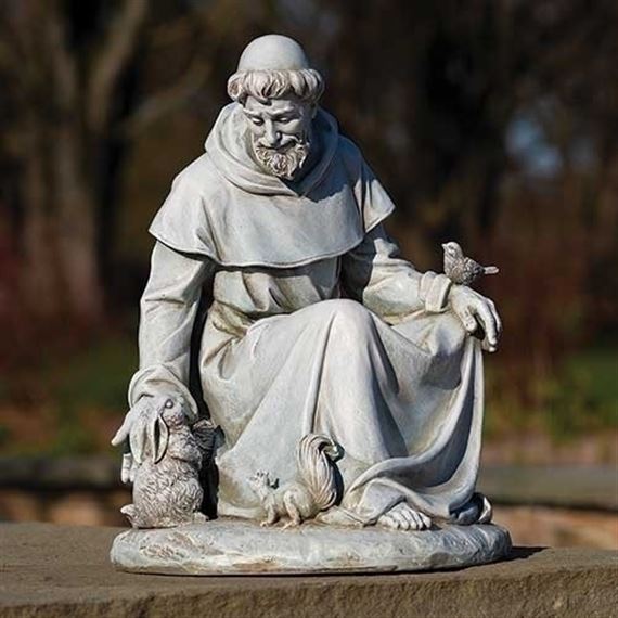 ST. FRANCIS STATUE - 16 ¾”H
