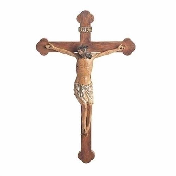 CRUCIFIX OF ST. PETER - 13 1/2"