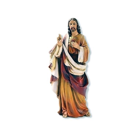 SACRED HEART OF JESUS STATUE 6"