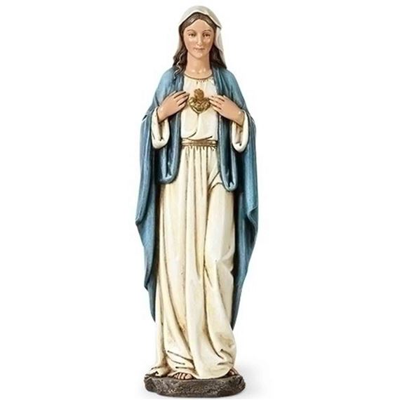 IMMACULATE HEART OF MARY STATUE 10"