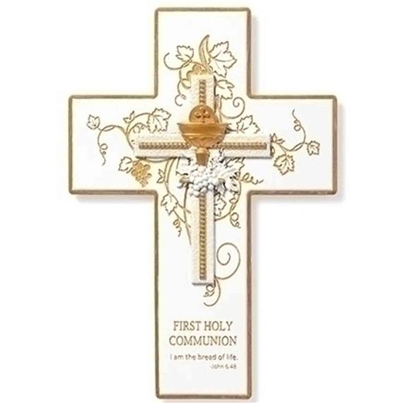 FIRST HOLY COMMUNION WALL CROSS