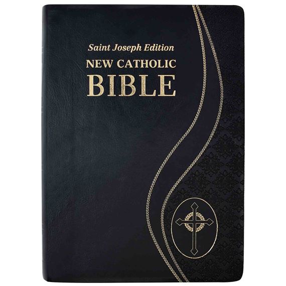 ST. JOSEPH EDITION NEW CATHOLIC BIBLE - BLACK (GIANT TYPE)