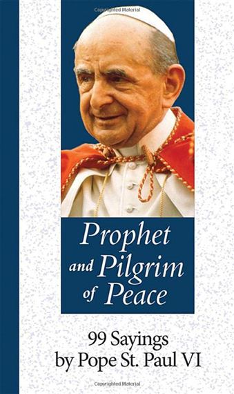 PROPHET AND PILGRIM OF PEACE