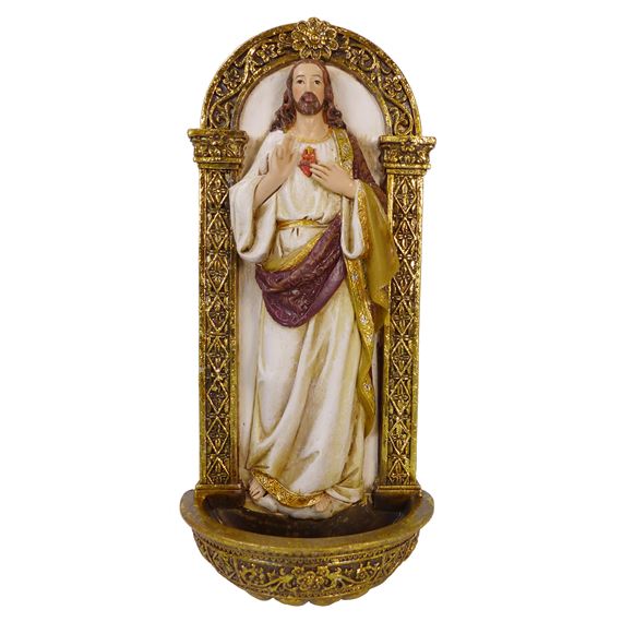 SACRED HEART OF JESUS HOLY WATER FONT