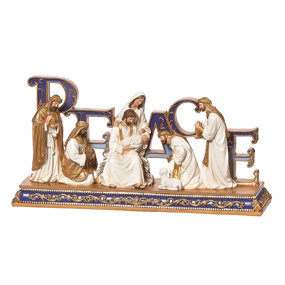 PEACE TABLETOP NATIVITY