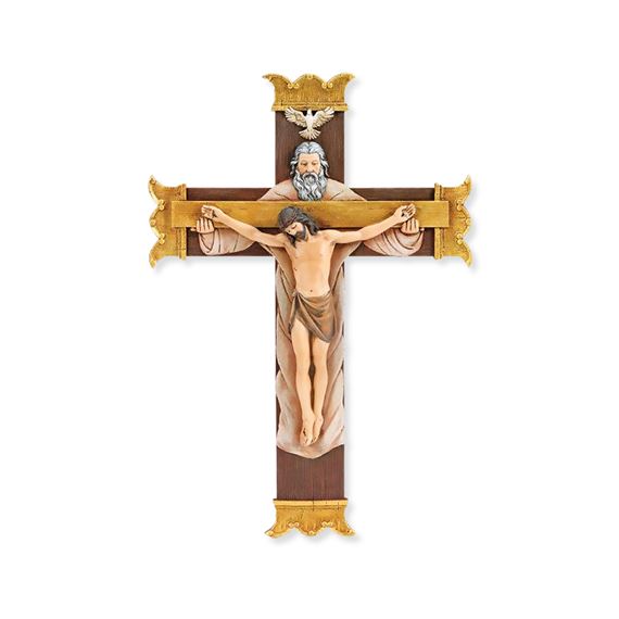 HOLY TRINITY CRUCIFIX - 10"