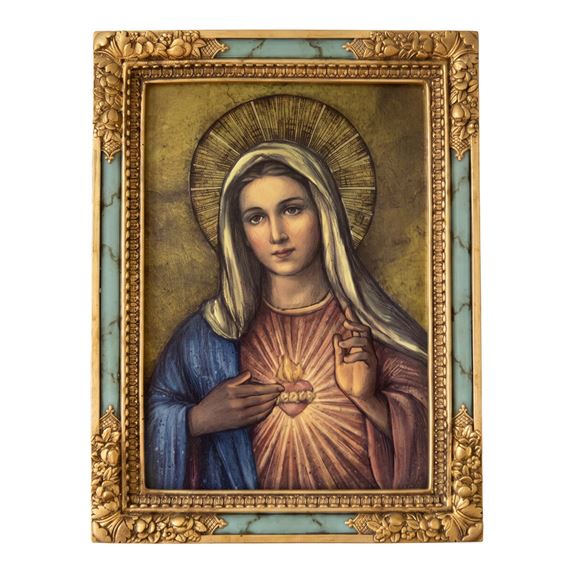 IMMACULATE HEART OF MARY - FRAMED