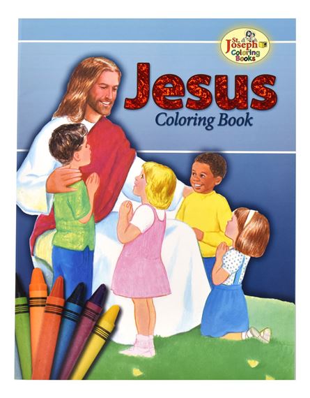 COLORING BOOK ABOUT JESUS