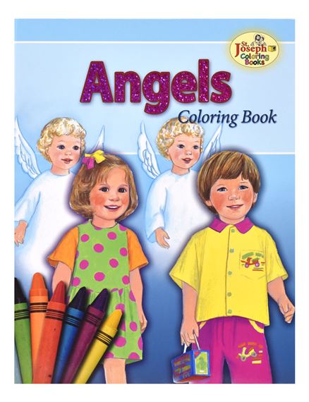 ANGELS COLORING BOOK