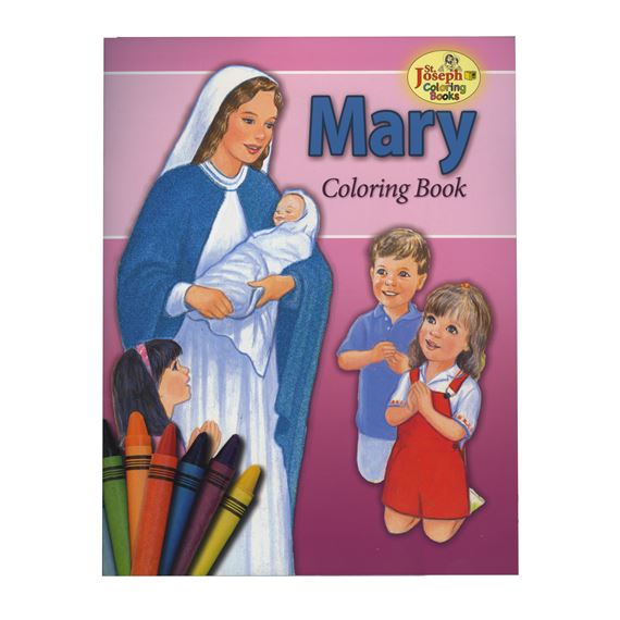 COLORING BOOK ABOUT MARY