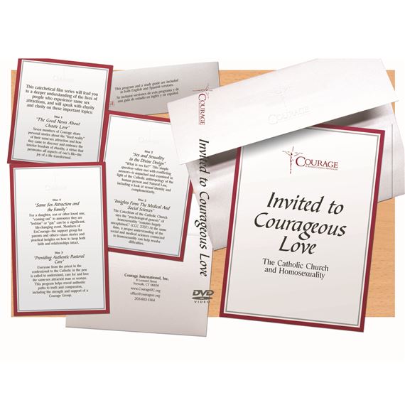INVITED TO COURAGEOUS LOVE -The Catholic Church and Homosexuality Book and DVD Set