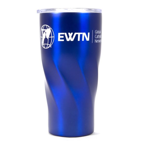 EWTN 20-OUNCE TUMBLER BLUE