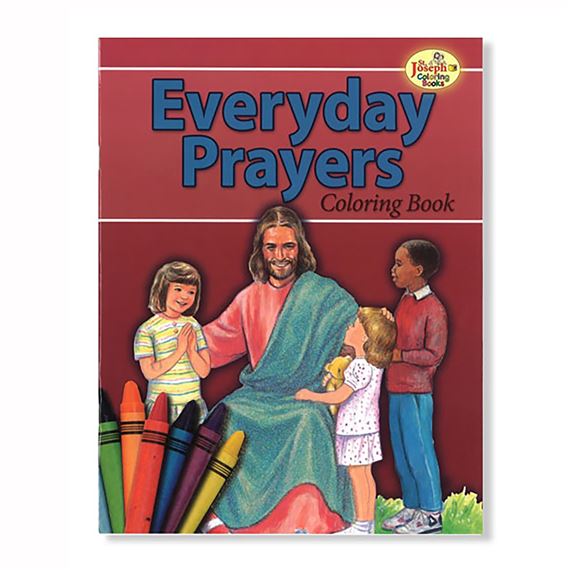 COLORING BOOK ABOUT EVERYDAY PRAYERS