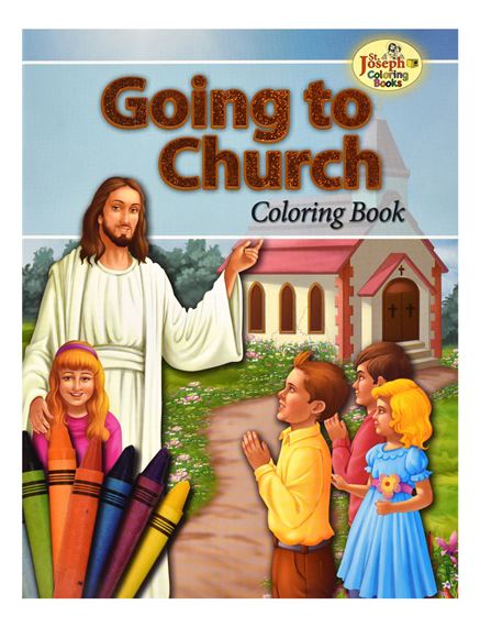 GOING TO CHURCH COLORING BOOK