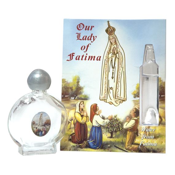 HOLY WATER BOTTLE WITH WATER FROM FATIMA