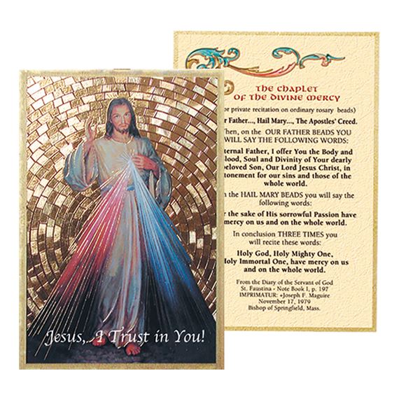 DIVINE MERCY MOSAIC PLAQUE