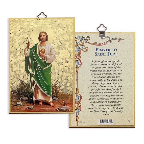 ST. JUDE MOSAIC PLAQUE