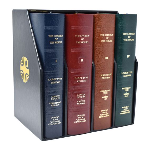 LARGE PRINT 4-VOLUME LITURGY OF THE HOURS