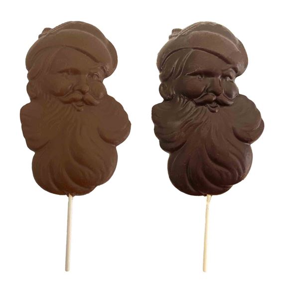 SANTA POPS - MILK OR DARK CHOCOLATE