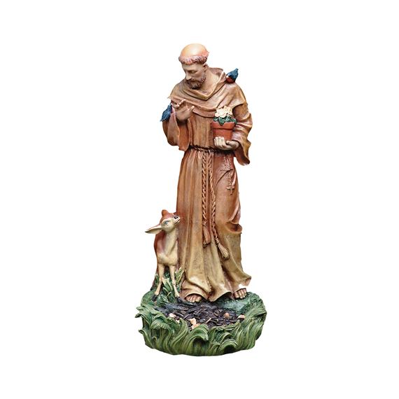 ST. FRANCIS BIRD FEEDER - 12 ½"