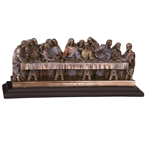 DA VINCI LAST SUPPER - BRONZE FINISH