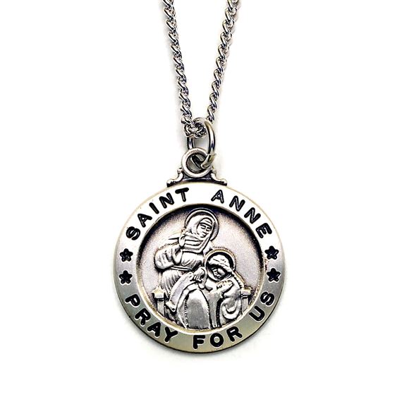 PATRON SAINT MEDAL - ST. ANNE
