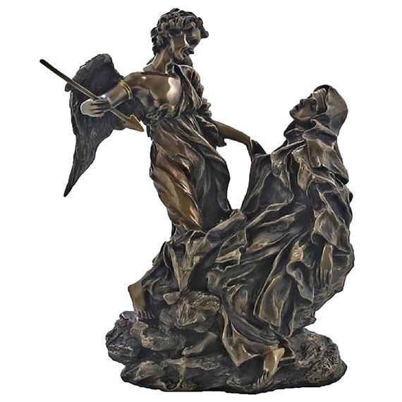 TRANSVERBERATION OF ST. TERESA'S HEART STATUE