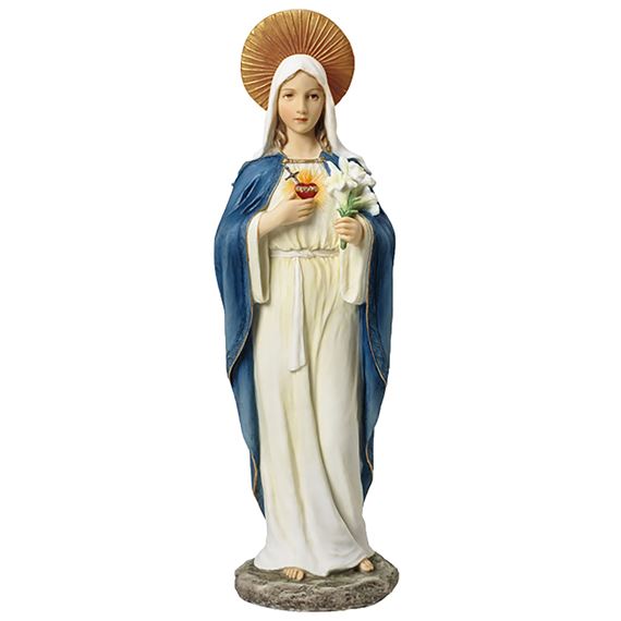 IMMACULATE HEART OF MARY 11-INCH STATUE