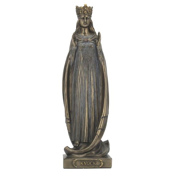OUR LADY OF KNOCK  COLD-CAST BRONZE STATUE