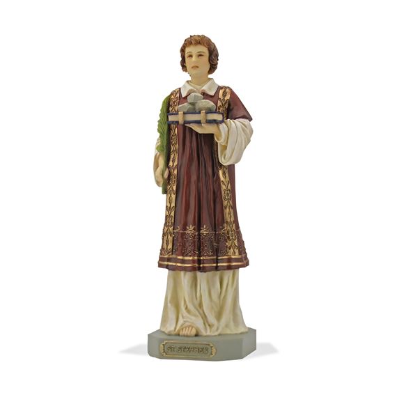 ST. STEPHEN - 8 3/4" STATUE