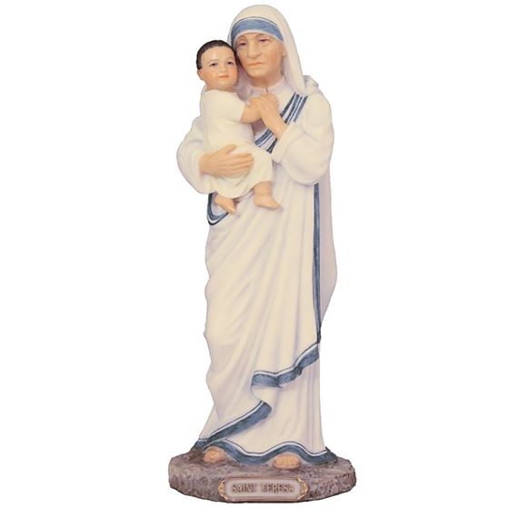 SAINT TERESA OF CALCUTTA STATUE - 8"