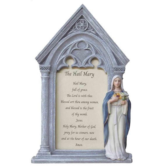 IMMACULATE HEART OF MARY PRAYER PICTURE FRAME