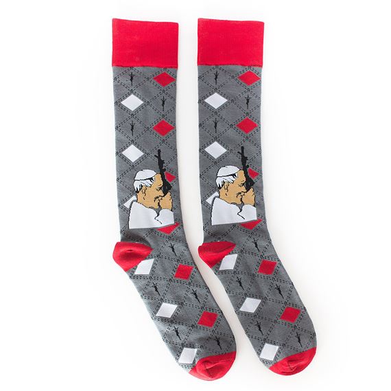 ST. JOHN PAUL II ADULT SOCKS