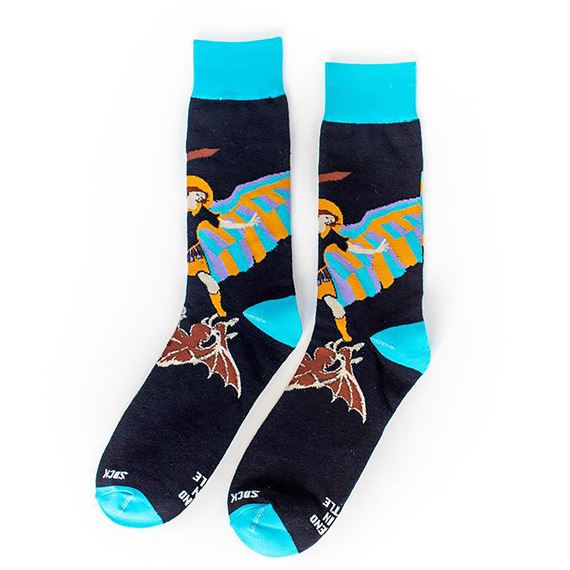 ST. MICHAEL ADULT SOCKS