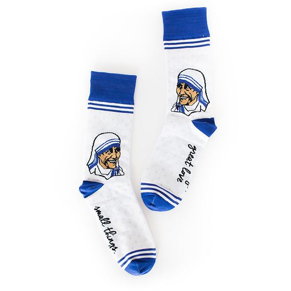 ST. TERESA OF CALCUTTA ADULT SOCKS