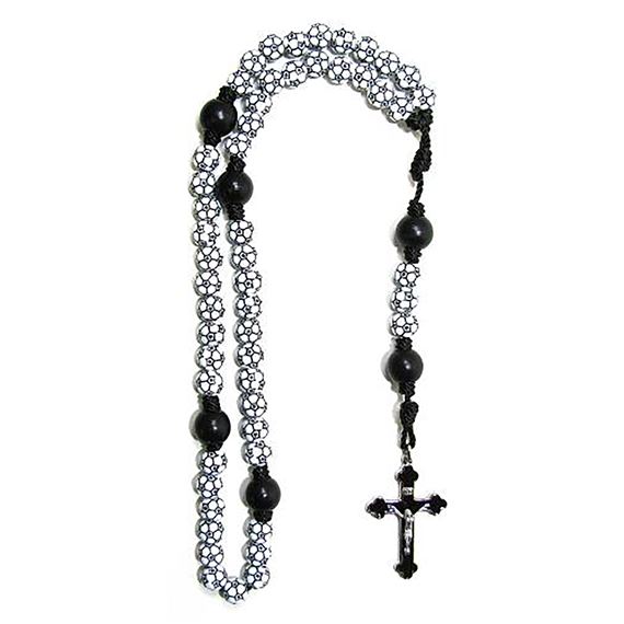 SOCCER SPORTS BEAD ROSARY