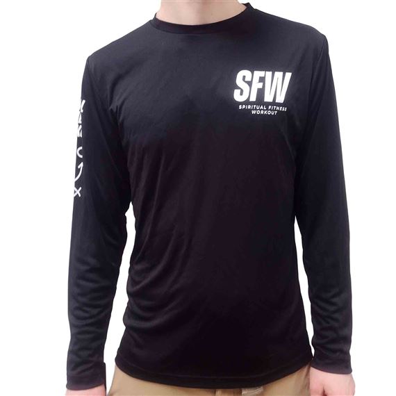 SPIRITUAL FITNESS WORKOUT LONG SLEEVE T-SHIRT